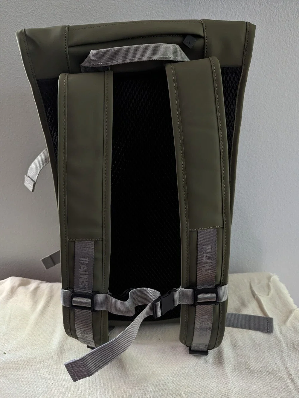 RAINS Trail Mountaineer Waterproof Backpack 22L - Green NWT